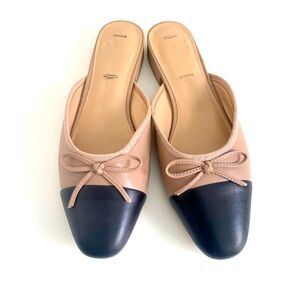 Steve Madden Cap Toe Mule Flats – Size 8.5